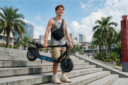 FREEBOY J04 folded electric scooter for easy storage