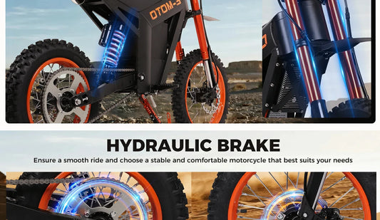 Freeboy Y01 dirt bike chassis and suspension detail