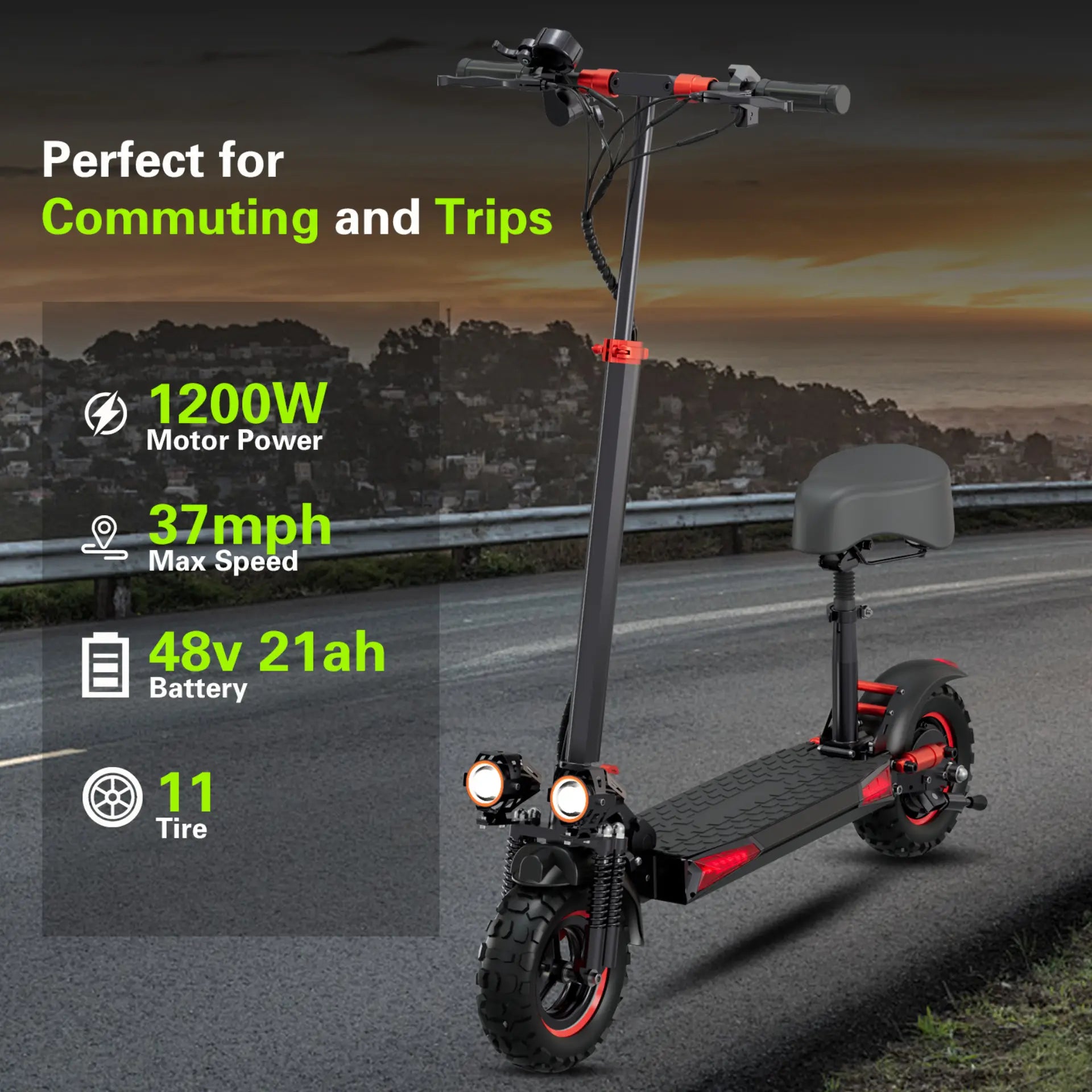 FREEBOY J11 Plus electric scooter multifunction dashboard handlebar display