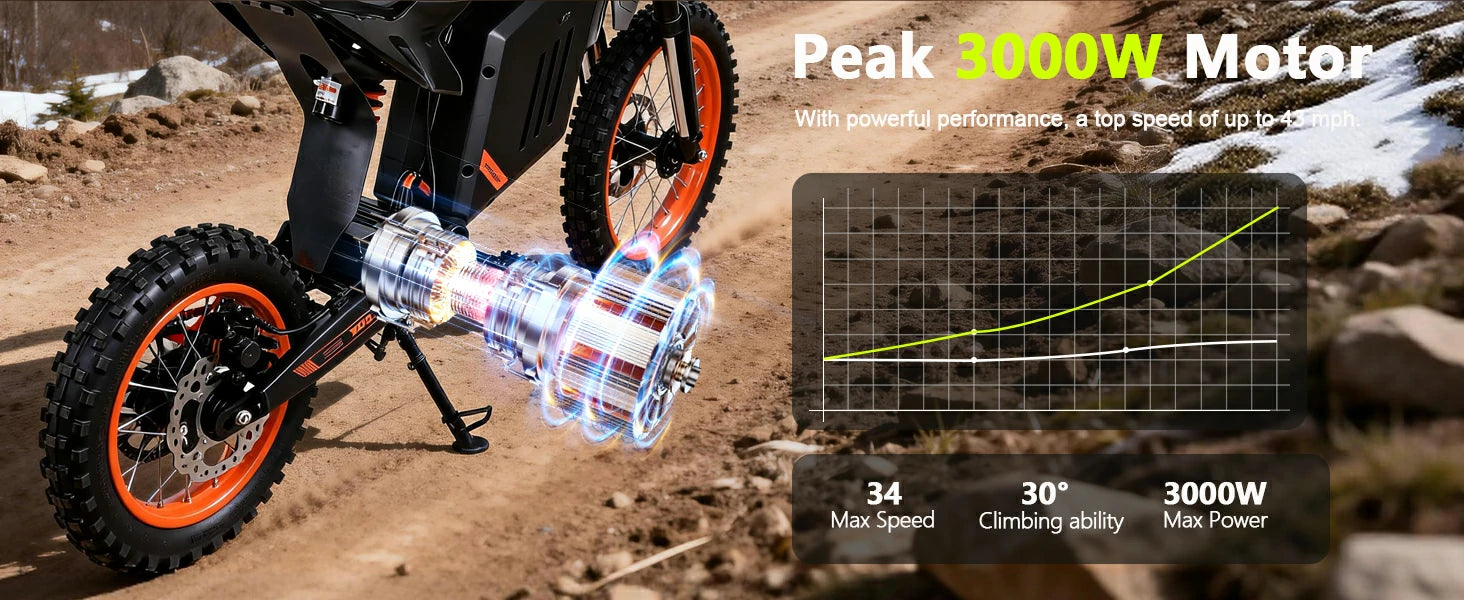 FREEBOY Y88 rugged big tire scooter outdoor wild terrain riding scene